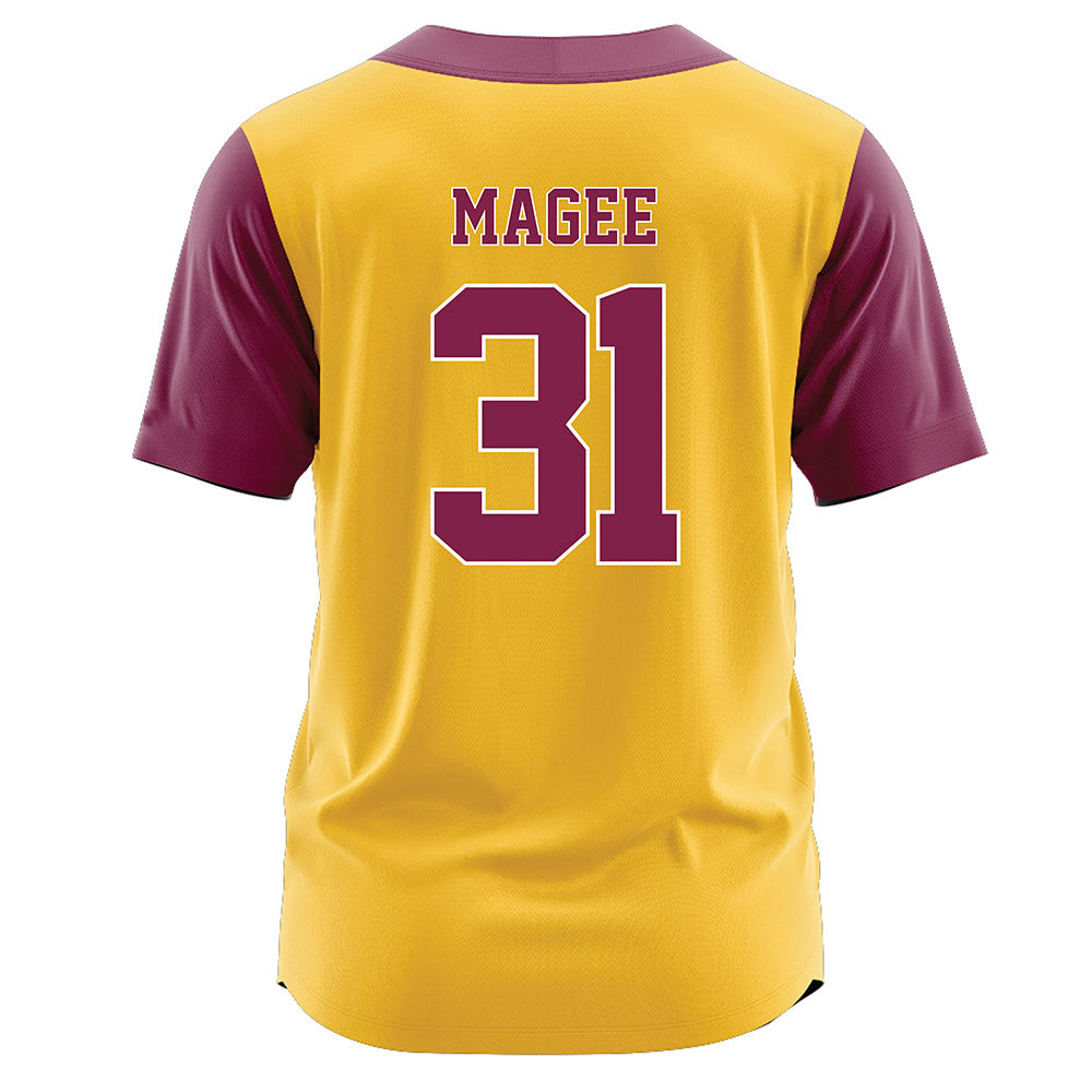Arizona State - NCAA Softball : Kylee Magee - Softball Jersey Gold