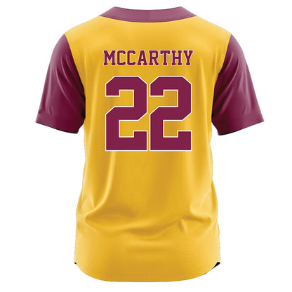 Arizona State - NCAA Softball : Kalyn McCarthy - Softball Jersey Gold