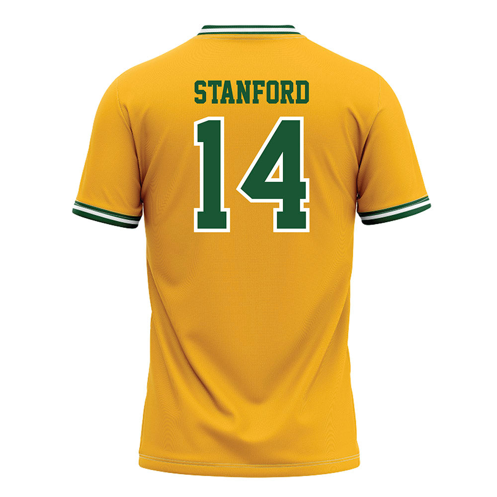 OKBU - NCAA Softball : Hailey Stanford - Baseball Jersey Gold