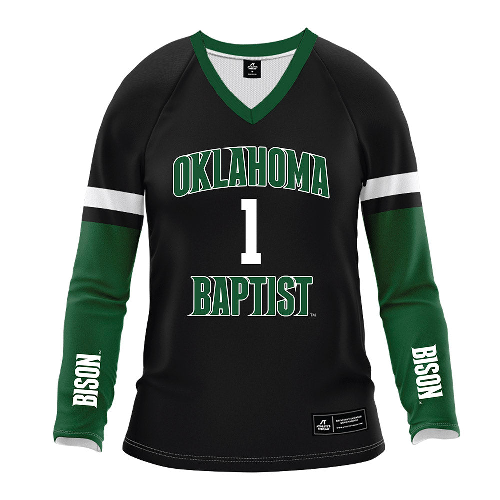 OKBU - NCAA Women's Volleyball : Emily Boyer - Volleyball Jersey Black