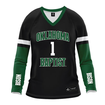 OKBU - NCAA Women's Volleyball : Emily Boyer - Volleyball Jersey Black