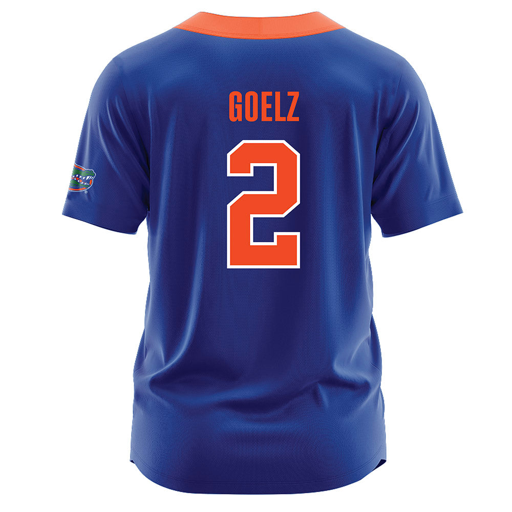 Florida - NCAA Softball : Avery Goelz - Softball Jersey Blue