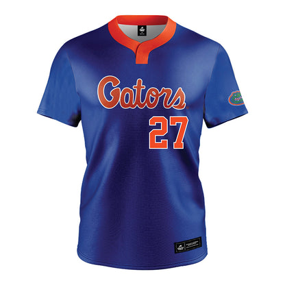 Florida - NCAA Softball : Kendra Falby - Blue Softball Jersey
