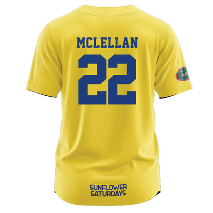 Florida - NCAA Softball : Cassidy McLellan - Softball Jersey Yellow