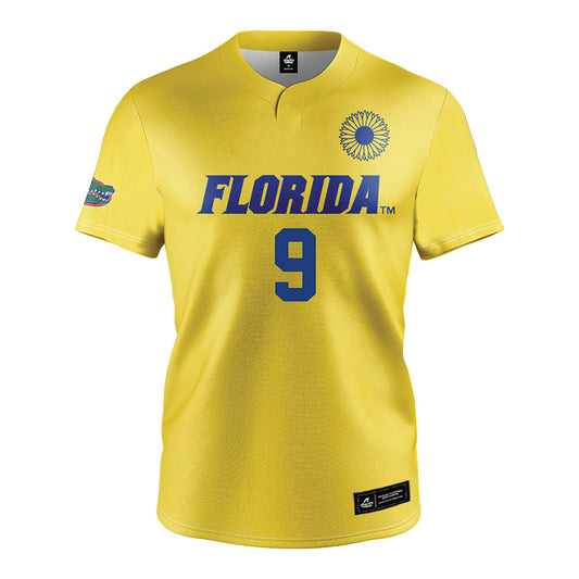 Florida - NCAA Softball : Alyssa Hovermale - Softball Jersey Yellow
