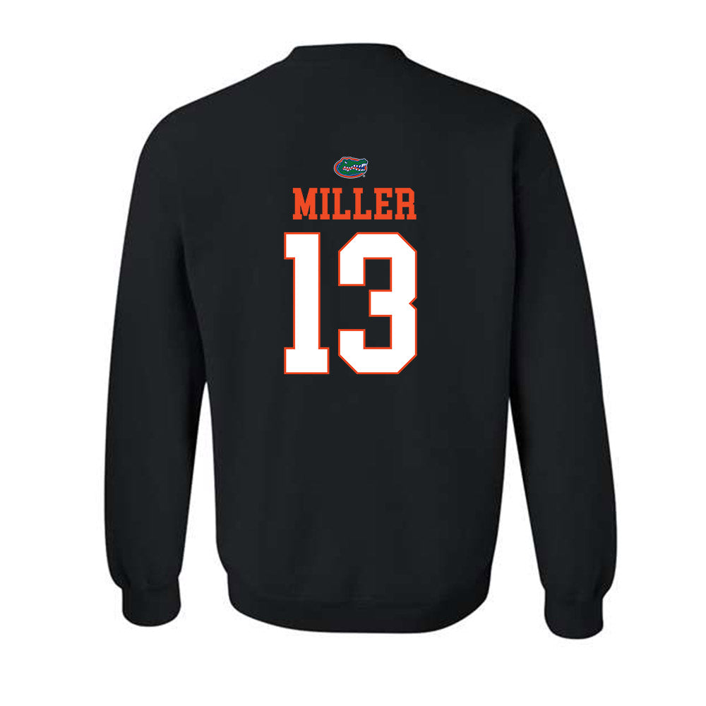 Florida - NCAA Softball : Olivia Miller - Crewneck Sweatshirt Sports Shersey