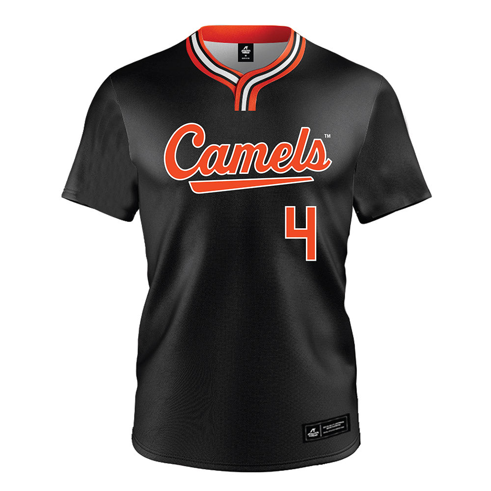 Campbell - NCAA Softball : Alyssa Henault - Baseball Jersey Black