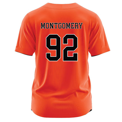 Campbell - NCAA Softball : Charlie Montgomery - Baseball Jersey Orange