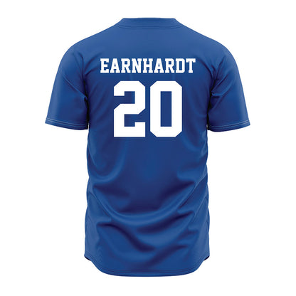 MTSU - NCAA Baseball : Luke Earnhardt - Baseball Jersey Royal