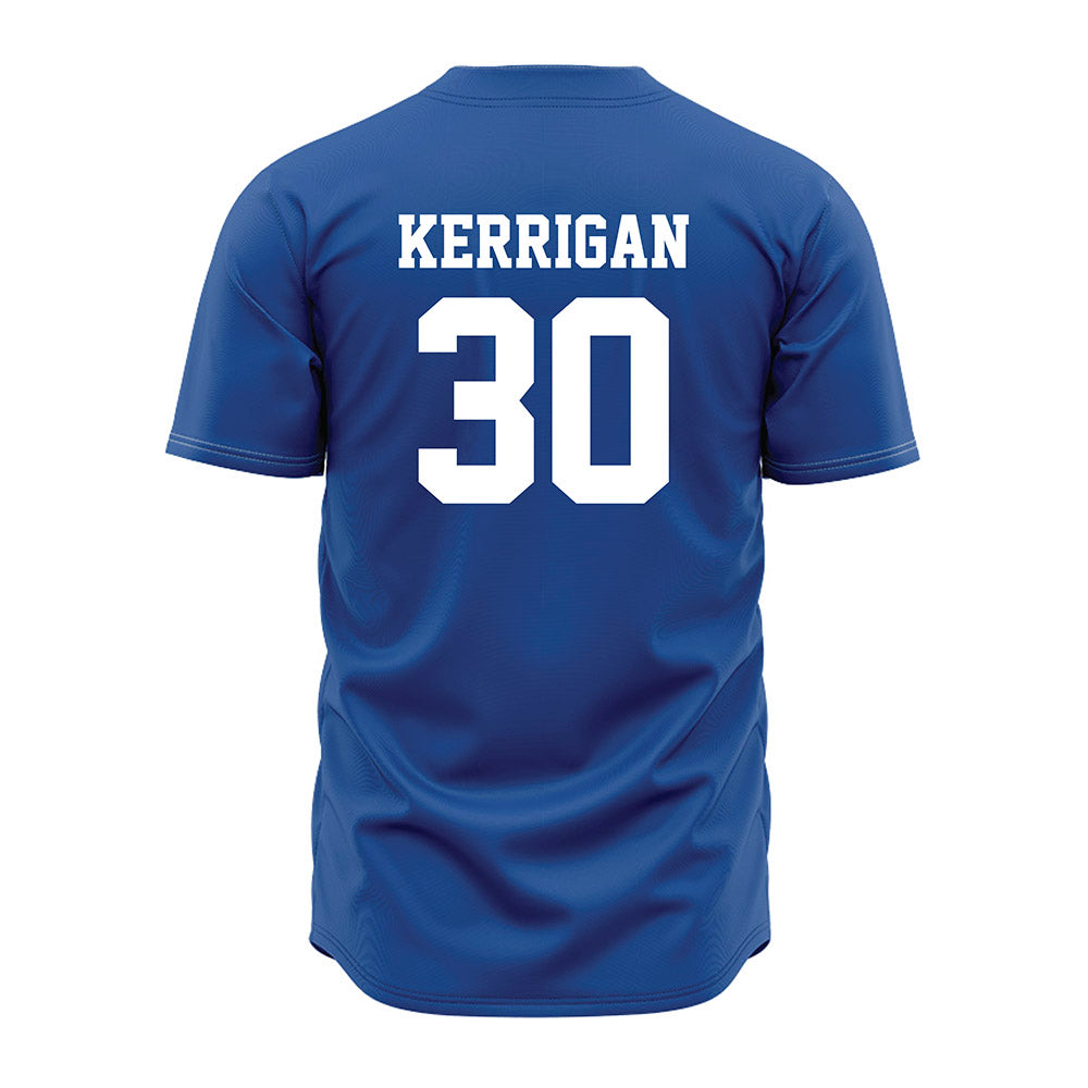 MTSU - NCAA Baseball : Colin Kerrigan - Baseball Jersey Royal
