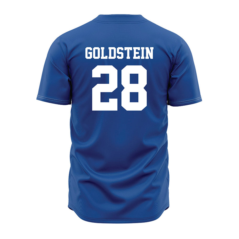 MTSU - NCAA Baseball : Justin Goldstein - Baseball Jersey Royal