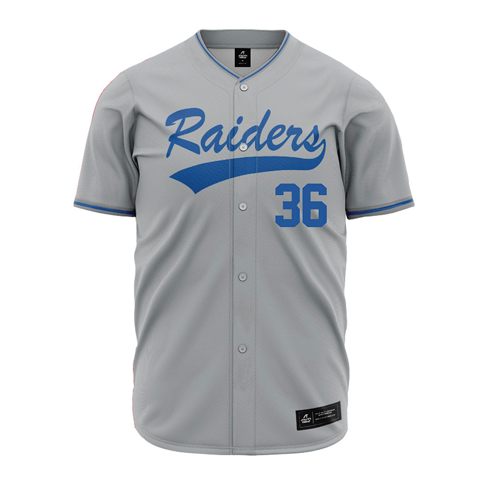 MTSU - NCAA Baseball : Cale Vinson - Baseball Jersey Grey