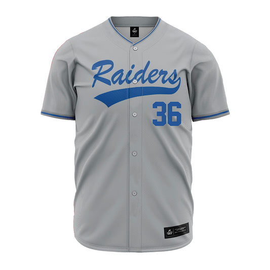 MTSU - NCAA Baseball : Cale Vinson - Baseball Jersey Grey