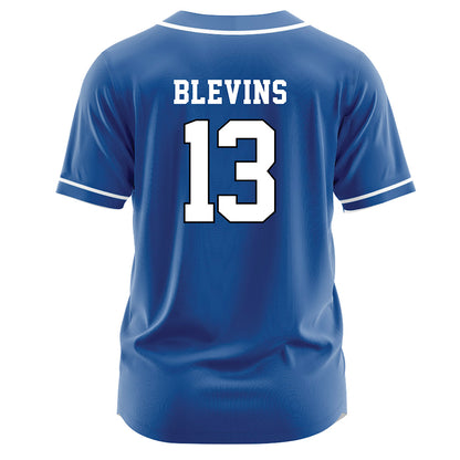 MTSU - NCAA Softball : Ansley Blevins - Baseball Jersey Royal