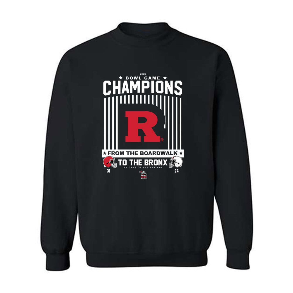 Rutgers - NCAA Football : Bowl Game Champions Crewneck Sweatshirt