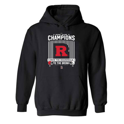 Rutgers - NCAA Football : Bowl Game Champions Hooded Sweatshirt