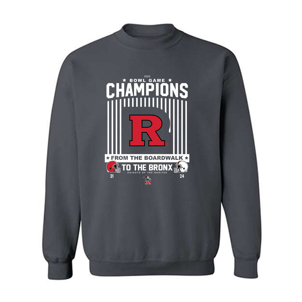 Rutgers - NCAA Football : Bowl Game Champions Crewneck Sweatshirt