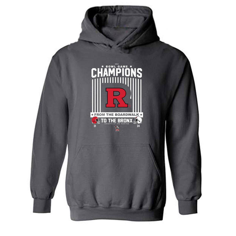 Rutgers - NCAA Football : Bowl Game Champions Hooded Sweatshirt