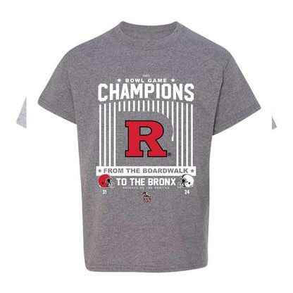 Rutgers - NCAA Football : Bowl Game Champions Youth T-shirt