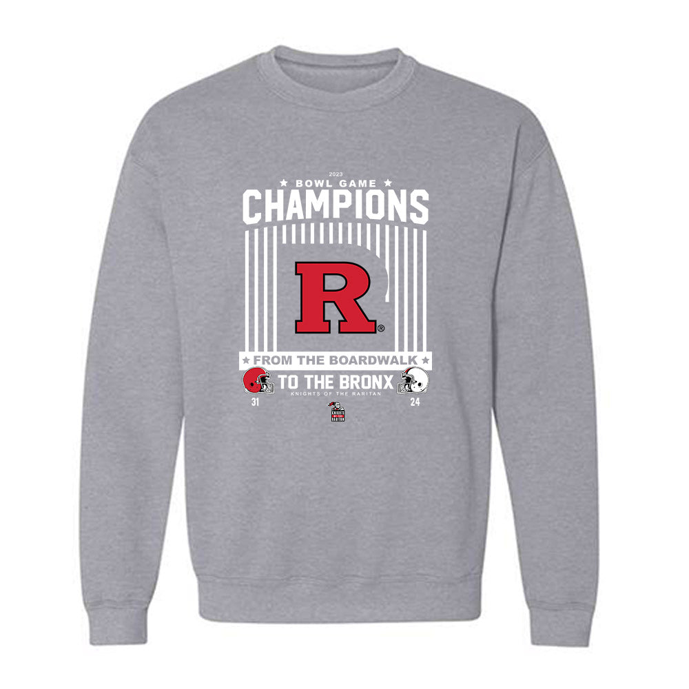 Rutgers - NCAA Football : Bowl Game Champions Crewneck Sweatshirt