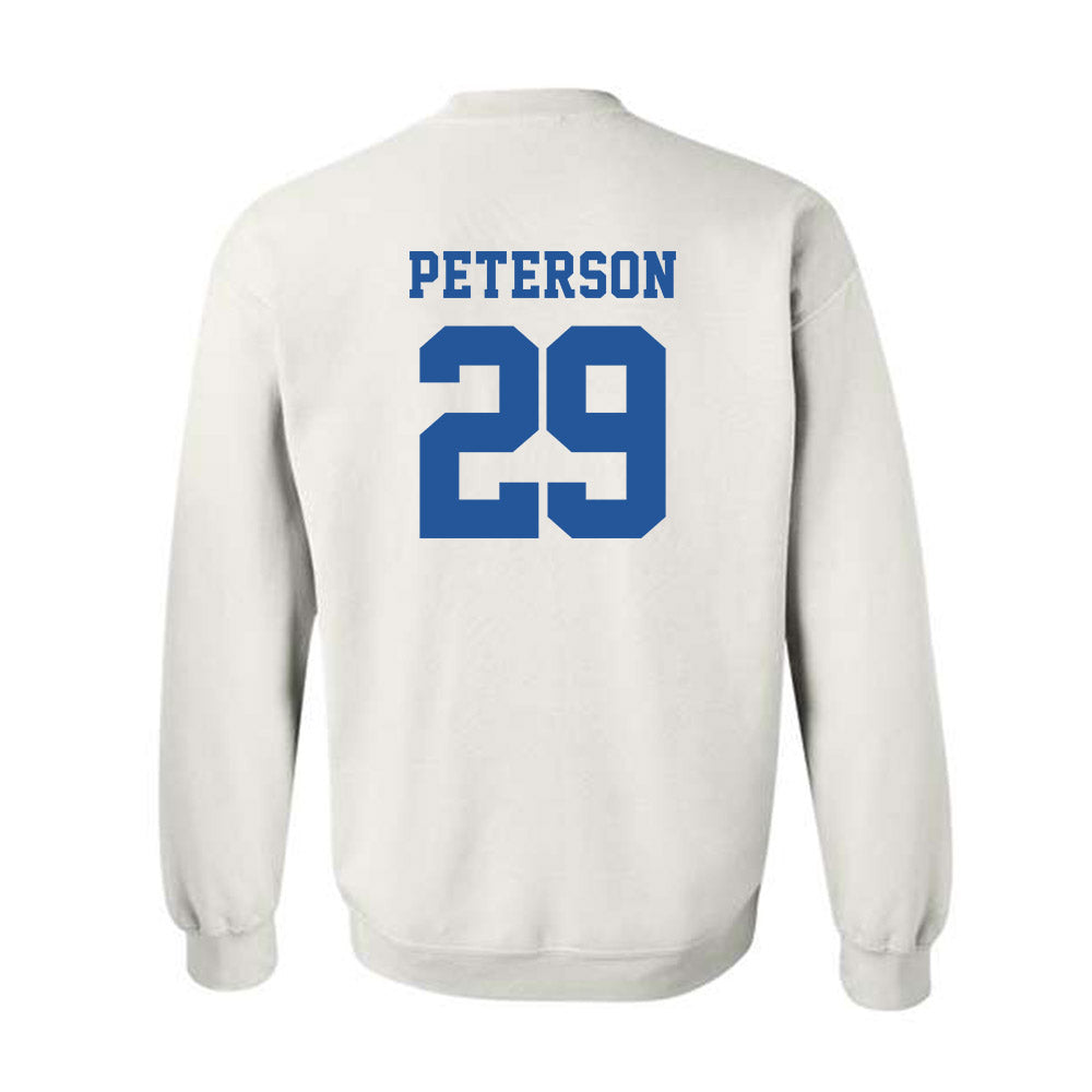 MTSU - NCAA Baseball : Caleb Peterson - Crewneck Sweatshirt Replica Shersey