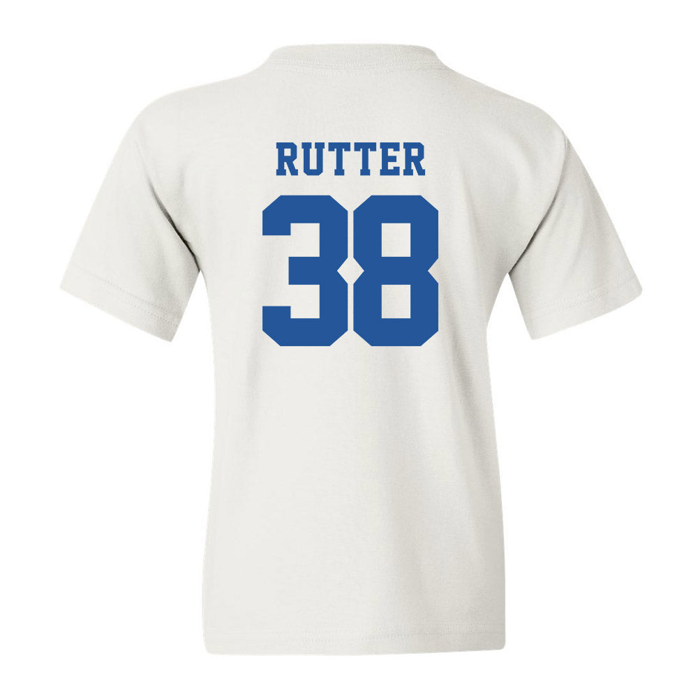MTSU - NCAA Baseball : Briggs Rutter - Youth T-Shirt Replica Shersey