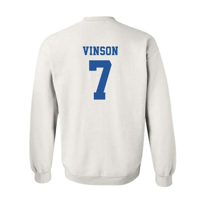 MTSU - NCAA Baseball : Luke Vinson - Crewneck Sweatshirt Replica Shersey
