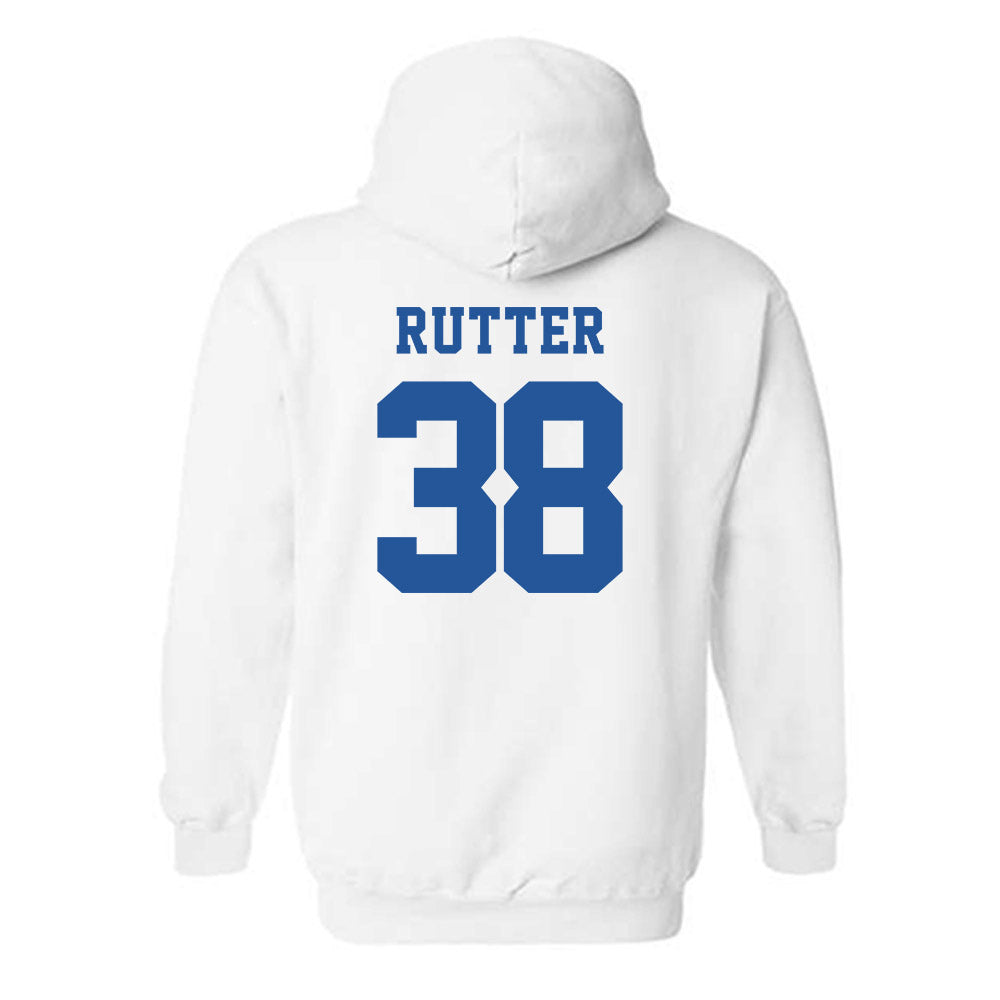 MTSU - NCAA Baseball : Briggs Rutter - Hooded Sweatshirt Replica Shersey