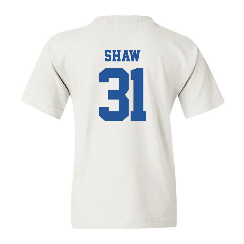 MTSU - NCAA Baseball : Walker Shaw - Youth T-Shirt Replica Shersey