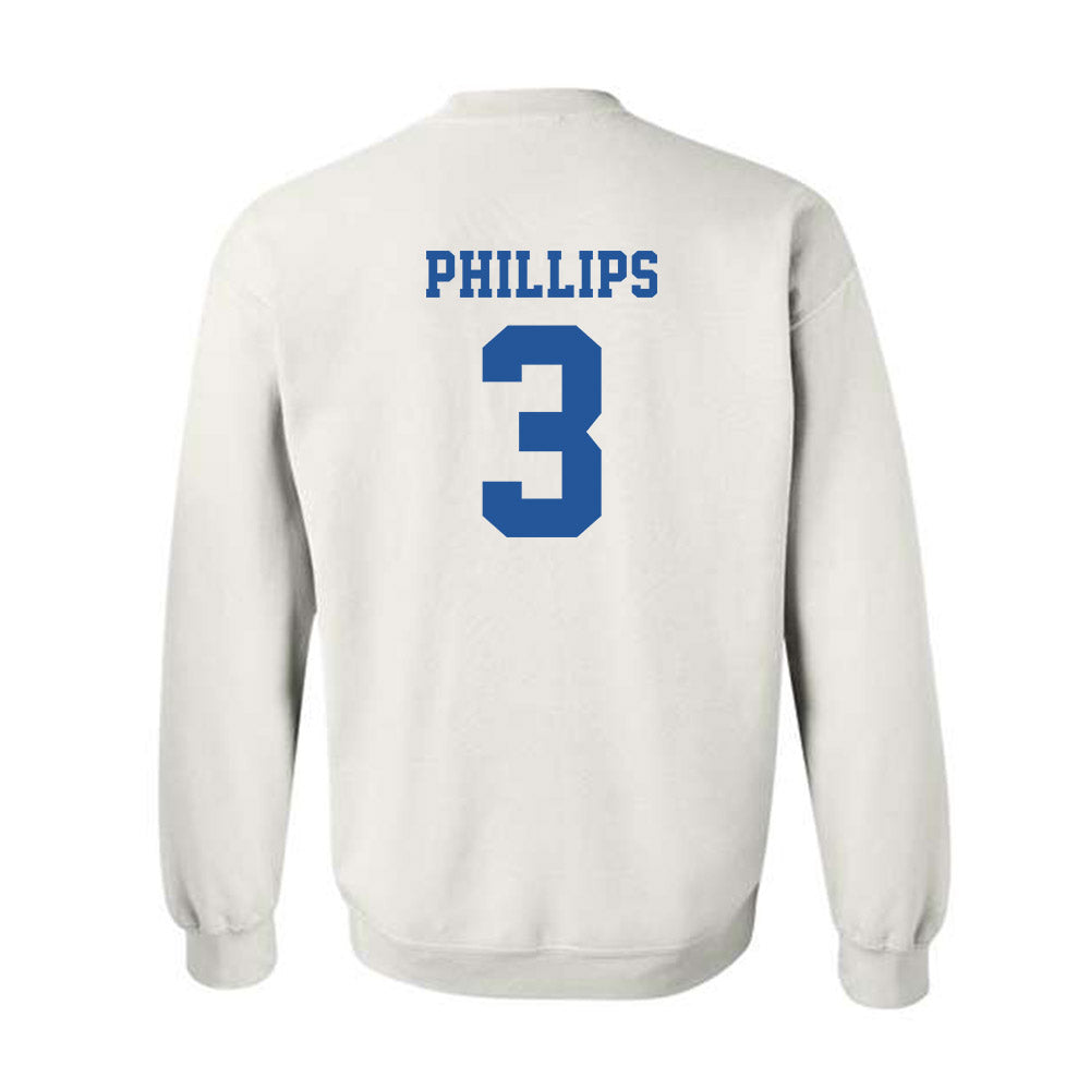 MTSU - NCAA Baseball : Trace Phillips - Crewneck Sweatshirt Replica Shersey