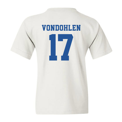 MTSU - NCAA Baseball : Brett Vondohlen - Youth T-Shirt Replica Shersey