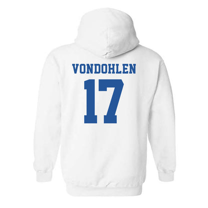 MTSU - NCAA Baseball : Brett Vondohlen - Hooded Sweatshirt Replica Shersey