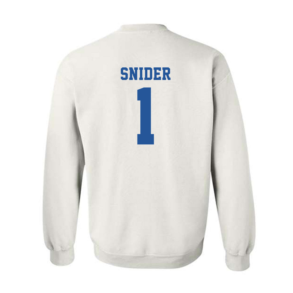 MTSU - NCAA Baseball : Grant Snider - Crewneck Sweatshirt Replica Shersey