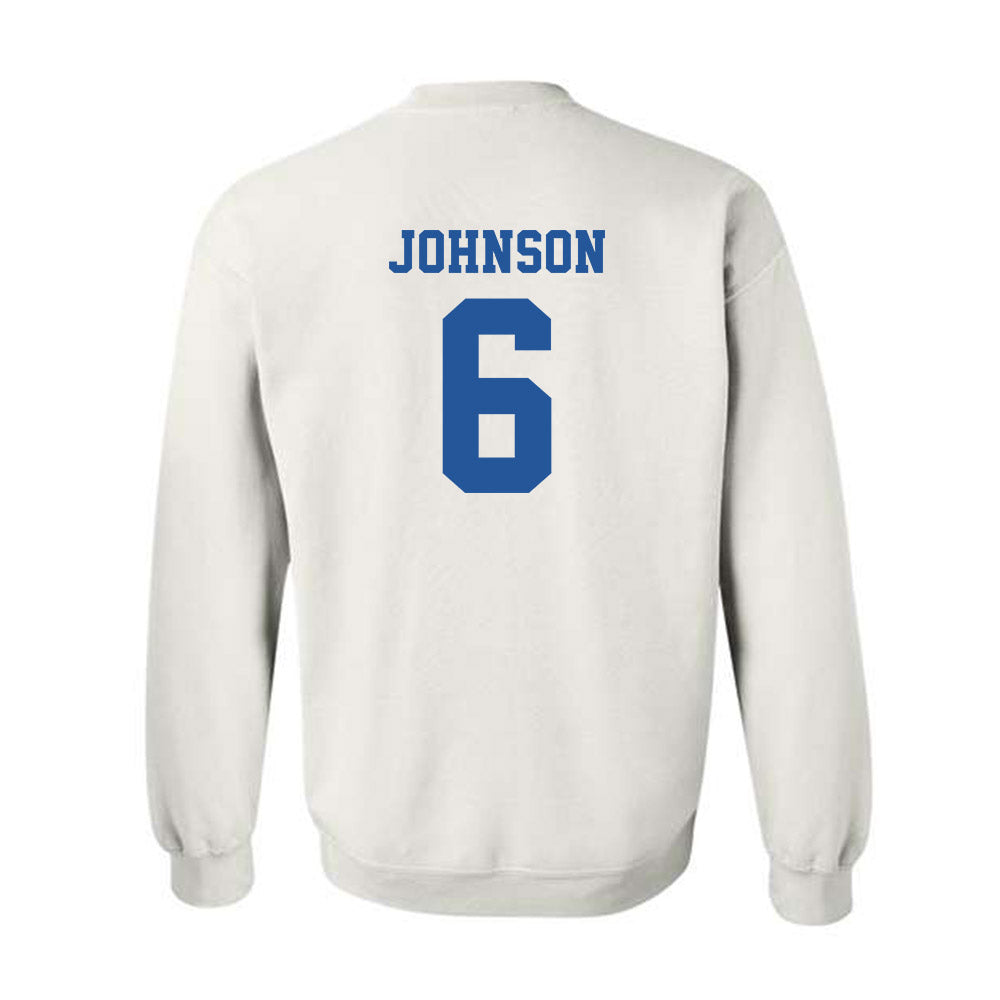 MTSU - NCAA Baseball : Kameron Johnson - Crewneck Sweatshirt Replica Shersey