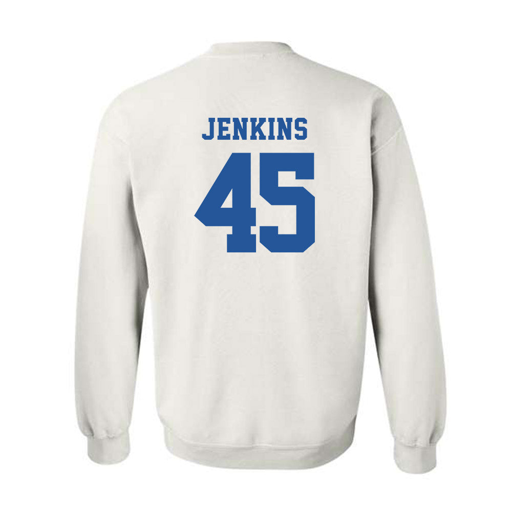 MTSU - NCAA Baseball : Will Jenkins - Crewneck Sweatshirt Replica Shersey