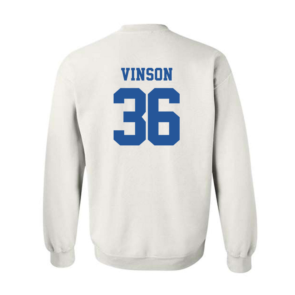 MTSU - NCAA Baseball : Cale Vinson - Crewneck Sweatshirt Replica Shersey