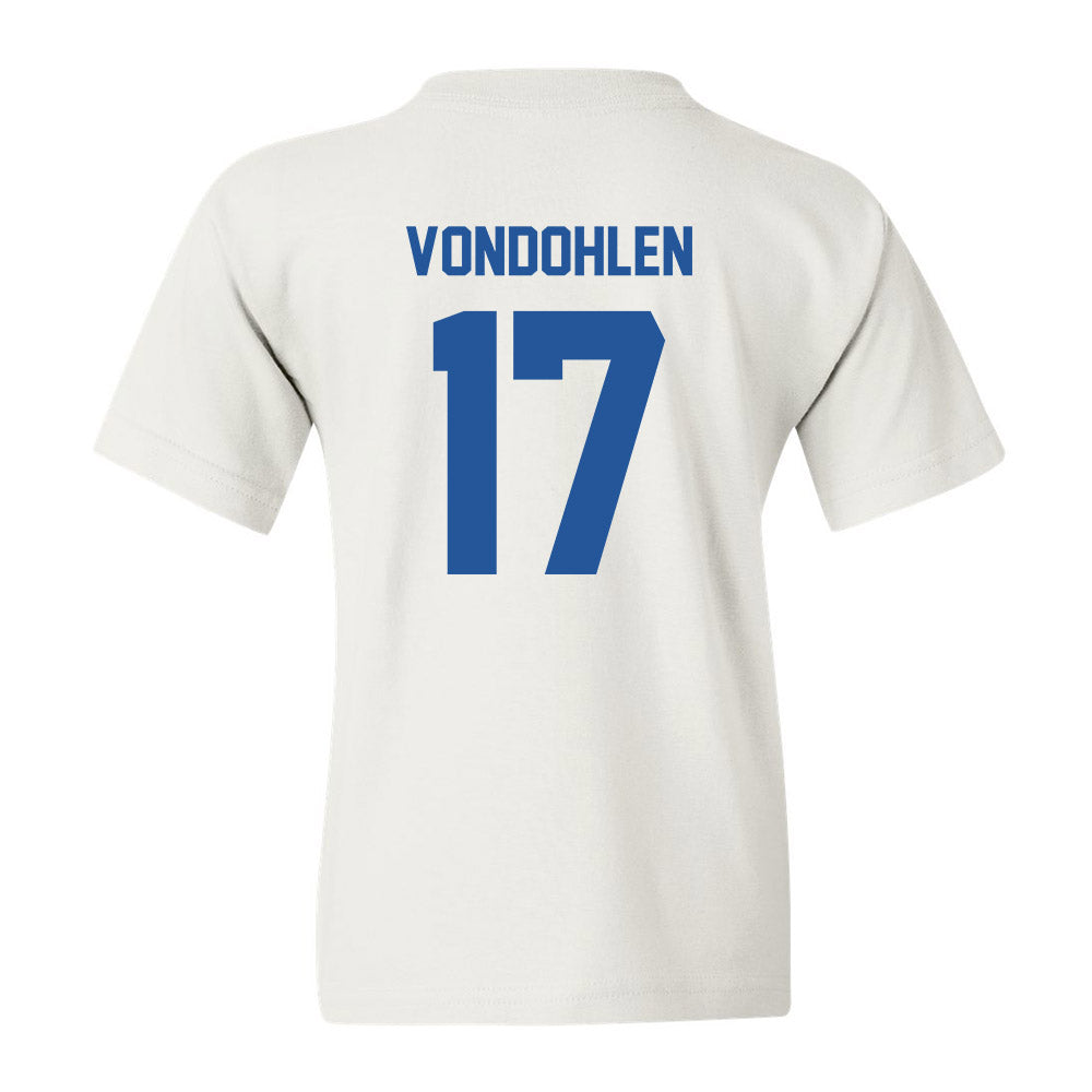 MTSU - NCAA Baseball : Brett Vondohlen - Youth T-Shirt Classic Shersey