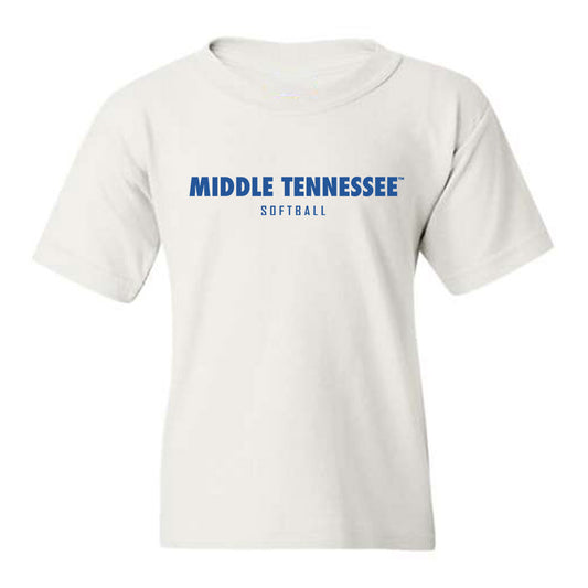 MTSU - NCAA Softball : Ava Tepe - Youth T-Shirt Classic Shersey
