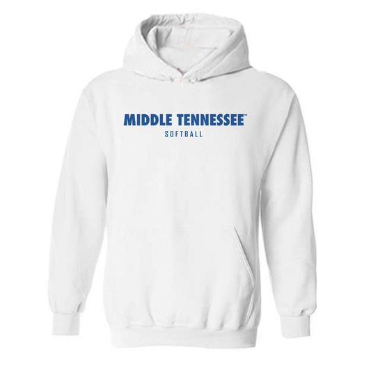 MTSU - NCAA Softball : Riley Gilmore - Hooded Sweatshirt Classic Shersey
