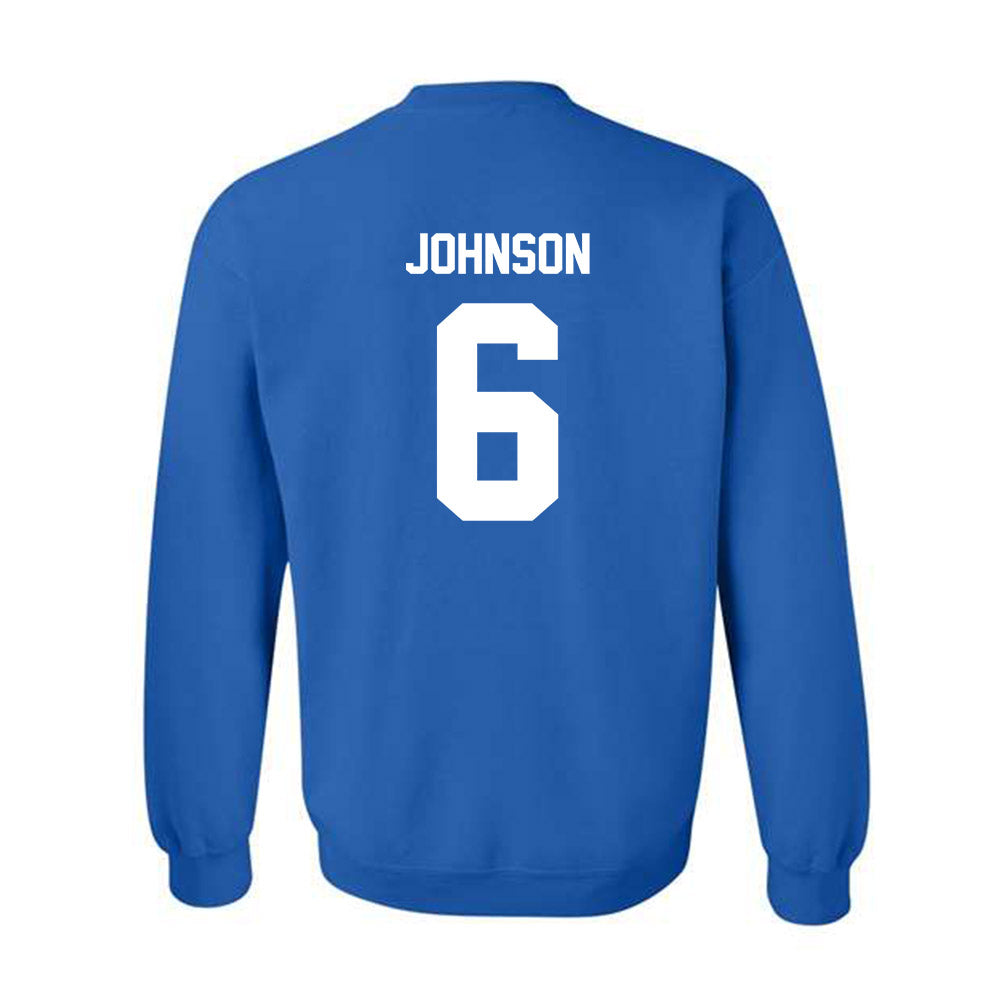 MTSU - NCAA Baseball : Kameron Johnson - Crewneck Sweatshirt Classic Shersey