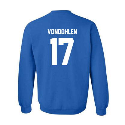 MTSU - NCAA Baseball : Brett Vondohlen - Crewneck Sweatshirt Classic Shersey