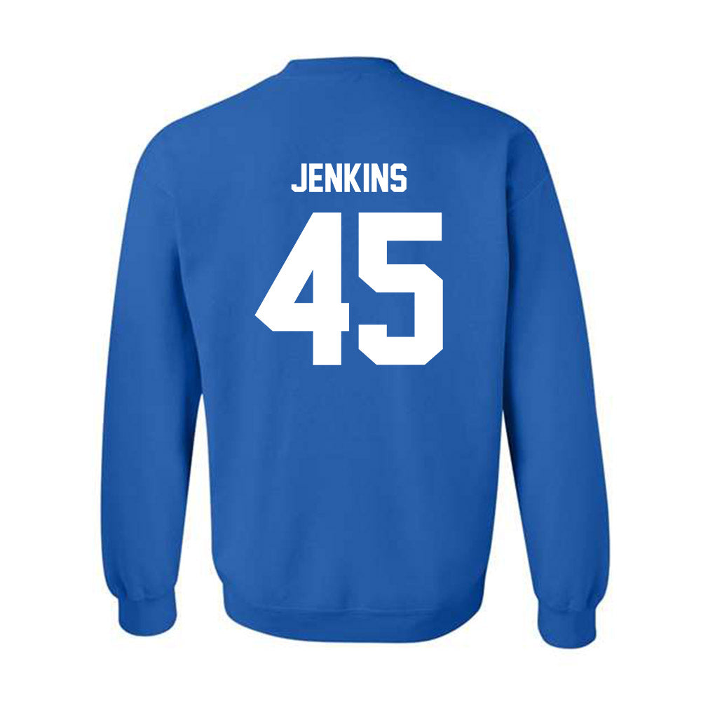 MTSU - NCAA Baseball : Will Jenkins - Crewneck Sweatshirt Classic Shersey