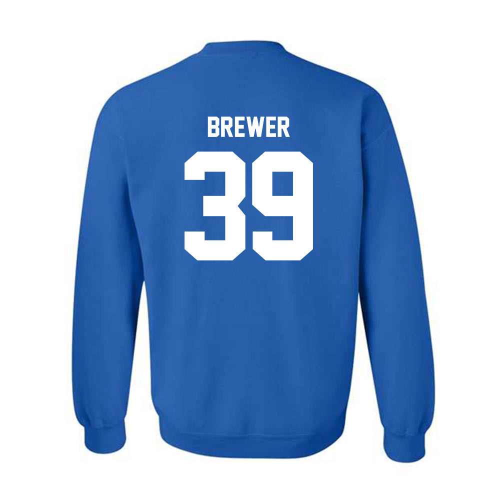 MTSU - NCAA Baseball : Nathan Brewer - Crewneck Sweatshirt Classic Shersey