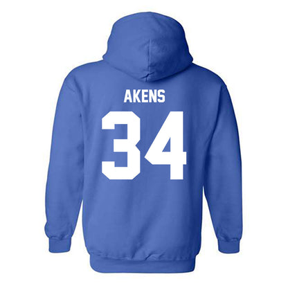 MTSU - NCAA Baseball : Ollie Akens - Hooded Sweatshirt Classic Shersey