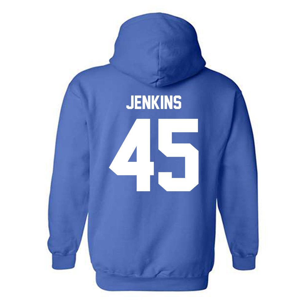 MTSU - NCAA Baseball : Will Jenkins - Hooded Sweatshirt Classic Shersey