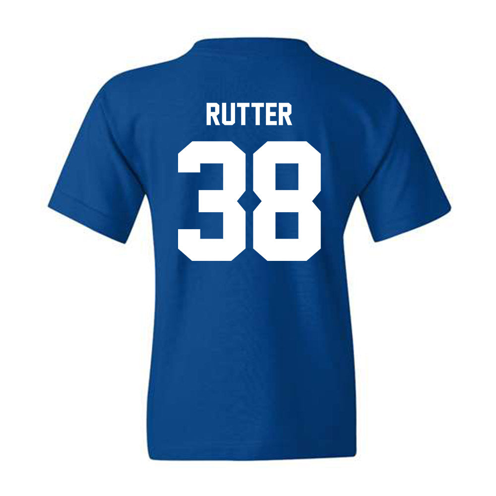 MTSU - NCAA Baseball : Briggs Rutter - Youth T-Shirt Classic Shersey