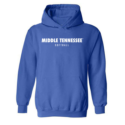 MTSU - NCAA Softball : Kamryn Carcich - Hooded Sweatshirt Classic Shersey