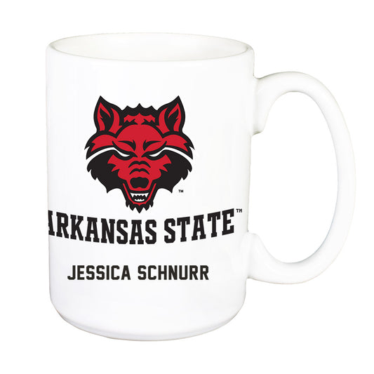 Arkansas State - NCAA Women's Bowling : Jessica Schnurr - Mug