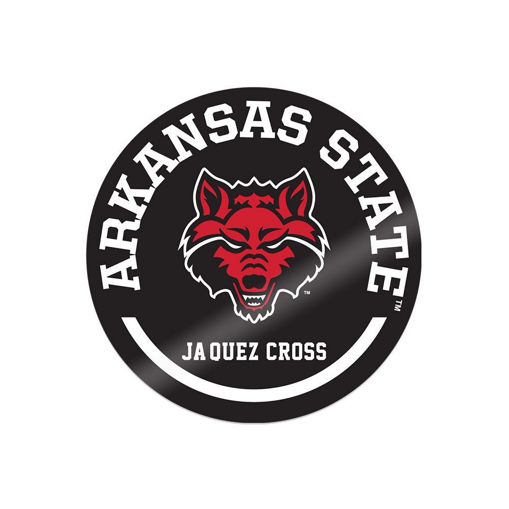 Arkansas State - NCAA Football : Ja'Quez Cross - Sticker
