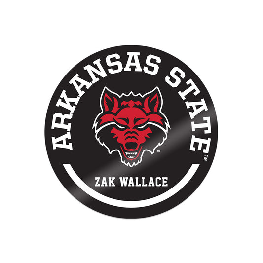 Arkansas State - NCAA Football : Zak Wallace - Sticker